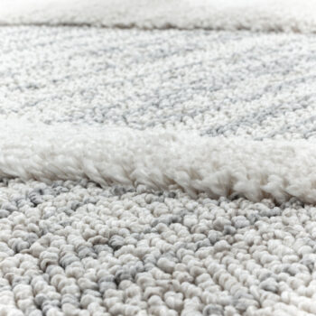 Ayyildiz, Kusový koberec Pisa 4703 Grey kruh, 80x80 (priemer) kruh, šedá, obývacia izba