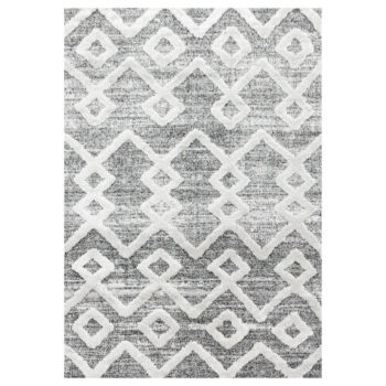 Ayyildiz, Kusový koberec Pisa 4704 Grey, 80x250, šedá, obývacia izba