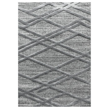 Ayyildiz, Kusový koberec Pisa 4706 Grey, 200x290, šedá, obývacia izba