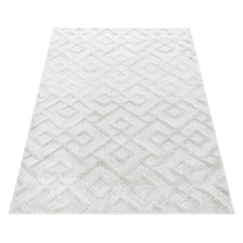 Ayyildiz, Kusový koberec Pisa 4708 Cream, 280x370, biela, obývacia izba