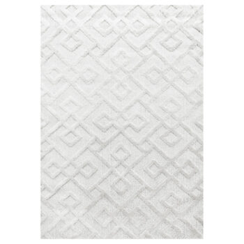 Ayyildiz, Kusový koberec Pisa 4708 Cream, 280x370, biela, obývacia izba