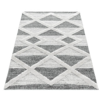 Ayyildiz, Kusový koberec Pisa 4709 Grey, 200x290, šedá, obývacia izba