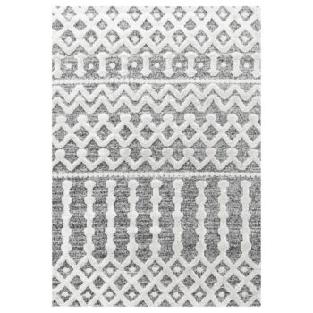 Ayyildiz, Kusový koberec Pisa 4710 Grey, 140x200, šedá, obývacia izba