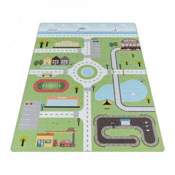 Ayyildiz, Kusový koberec Play 2902 green, 80x120, zelená, detská izba