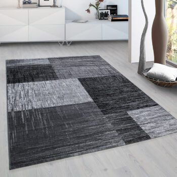 Ayyildiz, Kusový koberec Plus 8001 black, 200x290, šedá, chodba / predsieň