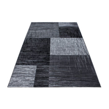 Ayyildiz, Kusový koberec Plus 8001 black, 80x150, šedá, chodba / predsieň