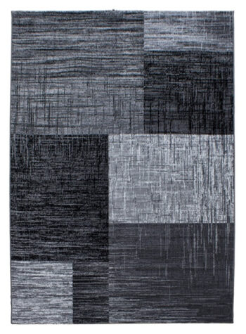 Ayyildiz, Kusový koberec Plus 8001 black, 80x150, šedá, chodba / predsieň