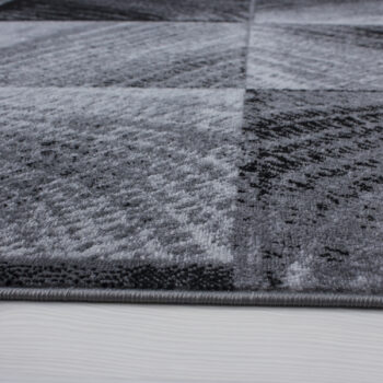 Ayyildiz, Kusový koberec Plus 8003 black, 80x150, šedá, chodba / predsieň