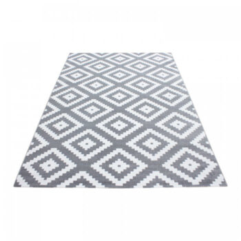 Ayyildiz, Kusový koberec Plus 8005 grey, 120x170, šedá, chodba / predsieň