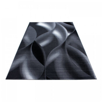 Ayyildiz, Kusový koberec Plus 8008 black, 160x230, šedá, chodba / predsieň
