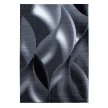 Ayyildiz, Kusový koberec Plus 8008 black, 80x150, šedá, chodba / predsieň