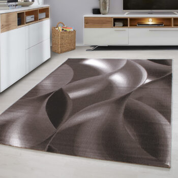 Ayyildiz, Kusový koberec Plus 8008 brown, 80x150, hnedá, chodba / predsieň