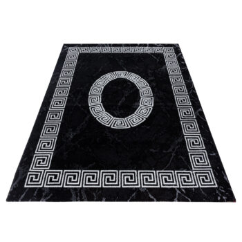 Ayyildiz, Kusový koberec Plus 8009 black, 200x290, čierna, chodba / predsieň