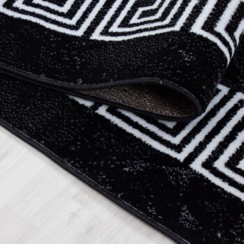 Ayyildiz, Kusový koberec Plus 8009 black, 80x300, čierna, chodba / predsieň