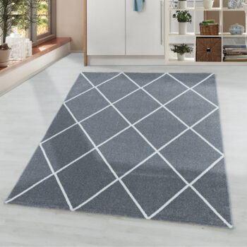 Ayyildiz, Kusový koberec Rio 4601 silver, 80x150, šedá, kancelária