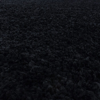 Ayyildiz, Kusový koberec Sydney Shaggy 3000 black, 300x400, čierna, obývacia izba
