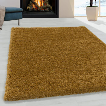 Ayyildiz, Kusový koberec Sydney Shaggy 3000 gold, 120x170, žltá, obývacia izba