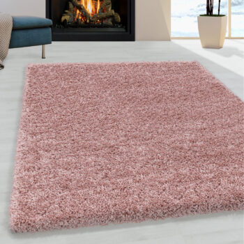 Ayyildiz, Kusový koberec Sydney Shaggy 3000 rose, 200x290, ružová, obývacia izba