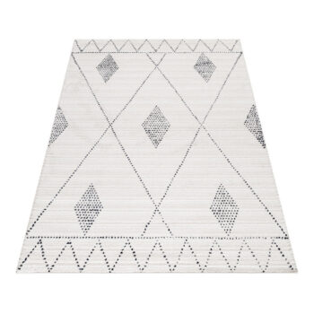 Ayyildiz, Kusový koberec Taznaxt 5107 Cream, 80x250, biela, obývacia izba