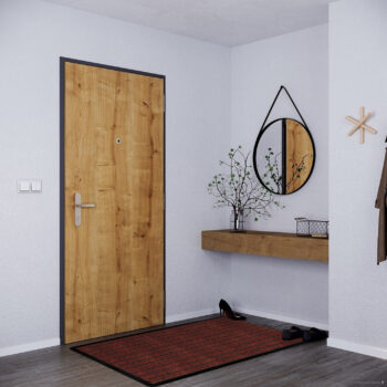 B-line, Rohožka Duramo 3879 červená – na von aj na doma, 100x150, červená, exteriér