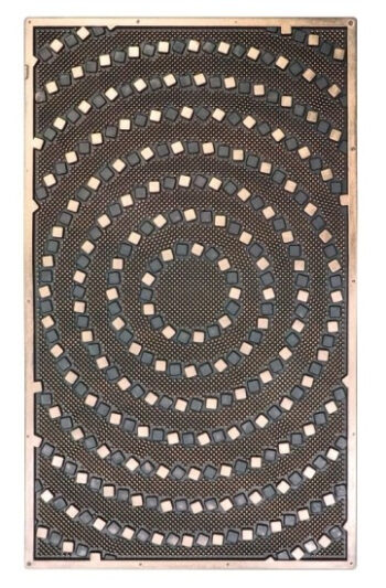 B-line, Rohožka guma Špirála – na von aj na doma, 45x75, hnedá