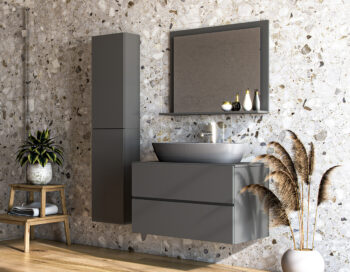 Kúpeľňová skrinka na stenu (2 ks) BALETA 2S poskytne mimoriadny úložný priestor pre všetky uteráky, kozmetické prípravky a iné drobnosti, ktoré v kúpelni nesmú chýbať. Komplet dvoch rovnakých skriniek zo sebou nesie veľké výhody v ich zavesení na stenu. Môžete ich zavesiť zvisle vedľa seba,…