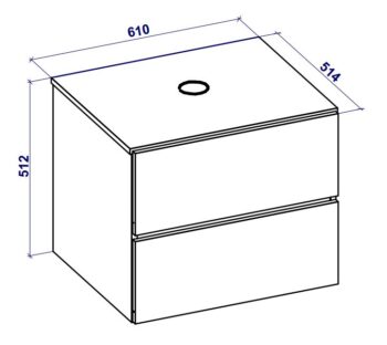 Kúpeľňová skrinka pod umývadlo BALETA S60 je jednoduchý a veľmi elegantný prvok nábytku do Vašej kúpeľne. Tento netradičný kúsok je obohatený o pár jedinečných vlastností. Prvou je fakt, že skrinka je závesná a tak opticky zväčšuje priestor, a samozrejme uľačuje vykon čistenia v kúpeľni, keďže…
