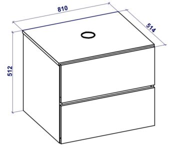 Kúpeľňová skrinka pod umývadlo BALETA S80 je jednoduchý a veľmi elegantný prvok nábytku do Vašej kúpeľne. Tento netradičný kúsok je obohatený o pár jedinečných vlastností. Prvou je fakt, že skrinka je závesná a tak opticky zväčšuje priestor, a samozrejme uľačuje vykon čistenia v kúpeľni, keďže…