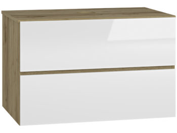 Kúpeľňová skrinka pod umývadlo BALETA S80 je jednoduchý a veľmi elegantný prvok nábytku do Vašej kúpeľne. Tento netradičný kúsok je obohatený o pár jedinečných vlastností. Prvou je fakt, že skrinka je závesná a tak opticky zväčšuje priestor, a samozrejme uľačuje vykon čistenia v kúpeľni, keďže…