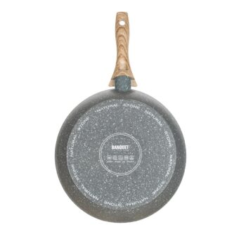 BANQUET Panvica WOK s nepriľnavým povrchom NATURAL STONE 28 x 7,8 cm