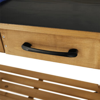 Predstavujeme vám záhradný pracovný stôl s umývadlom Bardy v elegantnej hnedej farbe, ktorý je ideálnym doplnkom pre vašu záhradu. Tento moderný a funkčný kus nábytku od značky KONDELA je navrhnutý tak, aby splnil všetky vaše potreby pri práci na záhrade.