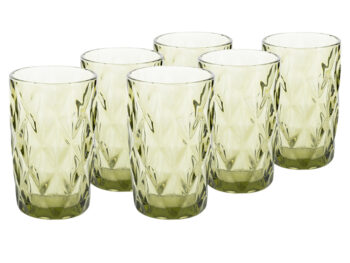 Predstavujeme vám elegantný pohár na vodu Barolo Typ 1, ktorý je ideálnym doplnkom pre každú modernú domácnosť. Tento set obsahuje šesť pohárov, každý s objemom 350 ml, čo zaručuje dostatok miesta pre vaše obľúbené nápoje. Poháre sú vyrobené z kvalitného skla a ich svetlozelená…