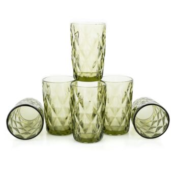 Predstavujeme vám elegantný pohár na vodu Barolo Typ 1, ktorý je ideálnym doplnkom pre každú modernú domácnosť. Tento set obsahuje šesť pohárov, každý s objemom 350 ml, čo zaručuje dostatok miesta pre vaše obľúbené nápoje. Poháre sú vyrobené z kvalitného skla a ich svetlozelená…