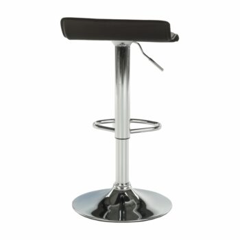 Barová stolička LARIA NEW je veľmi pohodlná a pekná preto si ju ľahko obľúbite. Rozmery stoličky sú (ŠxHxV): 37x38,5x64-85. Potešiť Vás tiež môže otočné výškovo nastaviteľné sedadlo v rozpätí 64-85 cm. O stabilitu sa postará pevná chrómová konštrukcia. Pohodlné sedenie zas zaručí ekokoža, ktorou je…