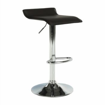 Barová stolička LARIA NEW je veľmi pohodlná a pekná preto si ju ľahko obľúbite. Rozmery stoličky sú (ŠxHxV): 37x38,5x64-85. Potešiť Vás tiež môže otočné výškovo nastaviteľné sedadlo v rozpätí 64-85 cm. O stabilitu sa postará pevná chrómová konštrukcia. Pohodlné sedenie zas zaručí ekokoža, ktorou je…