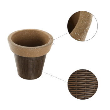 Plastový kvetináč Begon v elegantnej hnedej farbe je ideálnym riešením pre všetkých milovníkov rastlín, ktorí hľadajú moderný a praktický doplnok do svojho interiéru alebo exteriéru. Tento kvetináč od značky KONDELA sa vyznačuje jednoduchou montážou a je dodávaný už zmontovaný,…