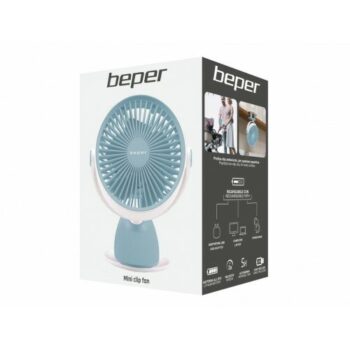 BEPER BE206 stolný klipsový USB ventilátor