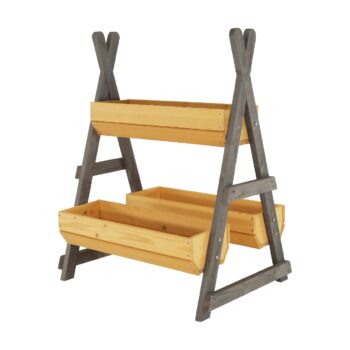 Zútulnite si domov, záhradu či teraz s krásnymi kvetmi, ktoré dodajú priestoru život. Ak hľadáte miesto pre Vaše kvety, ktoré chcete mať krásne a usporiadane poukladané, drevený stojan na kvety BERON bude pre Vás prvou voľbou pri výbere. Konštrukcia je v príjemnom sivom farebnom prevedení…