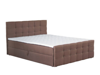 Čalúnená manželská posteľ s matracom Best 160 v elegantnej hnedej farbe je ideálnym riešením pre tých, ktorí hľadajú moderný a funkčný nábytok do spálne. Táto posteľ ponúka nielen komfortný priestor na spanie s rozmermi 160 x 200 cm, ale aj praktický úložný priestor, ktorý oceníte pri uskladnení…