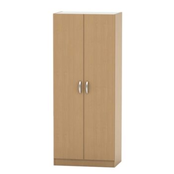 Dvojdverová šatníková skriňa Betty New 2 BE02-002-00 v elegantnom bukovom prevedení je ideálnym riešením pre tých, ktorí hľadajú praktický a moderný úložný priestor do svojho interiéru. Táto skriňa je vyrobená z kvalitného laminovaného DTD materiálu, ktorý zaručuje dlhú životnosť a odolnosť voči…