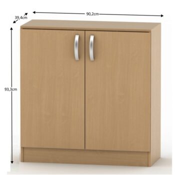 Dvojdverová komoda Betty New 2 BE02-008-00 v elegantnom bukovom prevedení je ideálnym riešením pre tých, ktorí hľadajú praktický a moderný nábytok do svojho interiéru. Táto komoda od renomovanej značky KONDELA ponúka dostatok úložného priestoru vďaka svojej jednoduchej,…