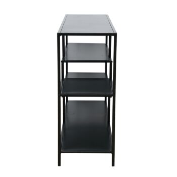 Regál Bilote Typ 2 v elegantnej čiernej farbe je ideálnym riešením pre moderné interiéry, ktoré vyžadujú praktické a štýlové úložné priestory. Tento regál od značky KONDELA je vyrobený z kvalitného kovu, čo zaručuje jeho dlhú životnosť a stabilitu. S rozmermi 114 cm na šírku, 78…