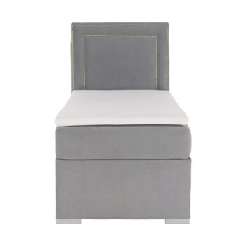 Čalúnená jednolôžková posteľ s matracom Bily 90 P v svetlosivej farbe je ideálnym riešením pre tých, ktorí hľadajú moderný a funkčný nábytok do spálne. Táto posteľ od značky KONDELA ponúka nielen štýlový vzhľad, ale aj praktické využitie vďaka úložnému priestoru, ktorý je súčasťou konštrukcie.