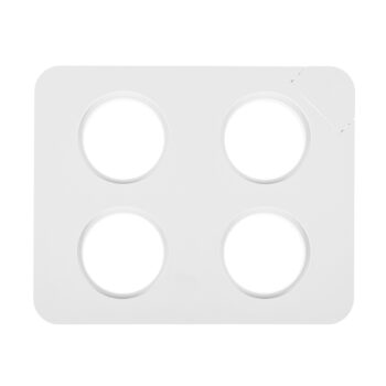 BIOR: Inteligentný kvetináč s LED osvetlením Bior - biela; materiál: plast; rozmery (ŠxHxV): 45x19x47,5 cm.