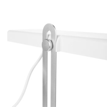 BIOR: Inteligentný kvetináč s LED osvetlením Bior - biela; materiál: plast; rozmery (ŠxHxV): 45x19x47,5 cm.