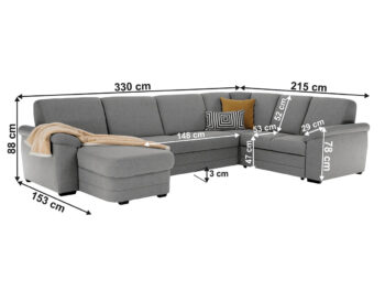 Ak aj Vás fascinuje jednoduchý luxus, rozkladacia celočalúnená sedačka v tvare U s úložným priestorom BITER U P je pre Vás. Krásny dizajn, top kvalita, a predovšetkým pohodlie charakterizujú túto štýlovú krásku. Je v tvare U, čo poskytuje priestor na sedenie pre…