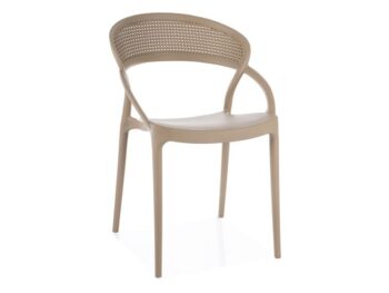 Plastové záhradné kreslo BLIZ IIPridajte eleganciu a pohodlie do svojho vonkajšieho priestoru s plastovým záhradným kreslom BLIZ II. Toto kreslo v krásnej béžovej farbe je vyrobené z kvalitného plastu, ktorý zaručuje dlhú životnosť a jednoduchú údržbu.Kreslo BLIZ II má:Výšku 81 cmŠírku 52 cmHĺbku 43 cmVýšku sedu 45 cmS váhou 5,3 kg je pevná a stabilná, ideálna pre každodenné používanie. Stohovateľné prevedenie umožňuje ľahké skladovanie a úsporu miesta, čo je skvelé pre menšie priestory alebo pri uskladňovaní mimo sezóny. Toto elegantné a praktické kreslo BLIZ II je perfektným doplnkom pre vašu záhradu, terasu alebo balkón, poskytujúci maximálne pohodlie a štýl.