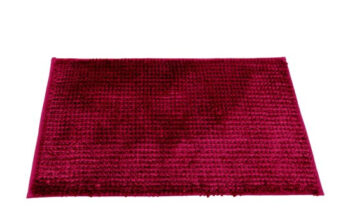 BO-MA, Kúpeľňová predložka Ella micro červená, 50x80, červená, kúpeľňa