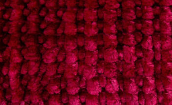 BO-MA, Kúpeľňová predložka Ella micro červená, 50x80, červená, kúpeľňa