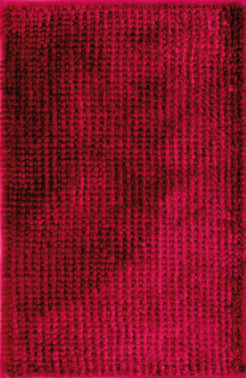 BO-MA, Kúpeľňová predložka Ella micro červená, 60x90, červená, kúpeľňa